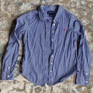 Ralph Lauren Girl’s Gingham Button Down